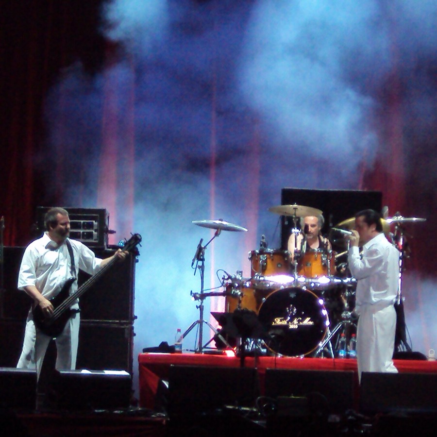 Faith No More performing live in Santiago, Chile