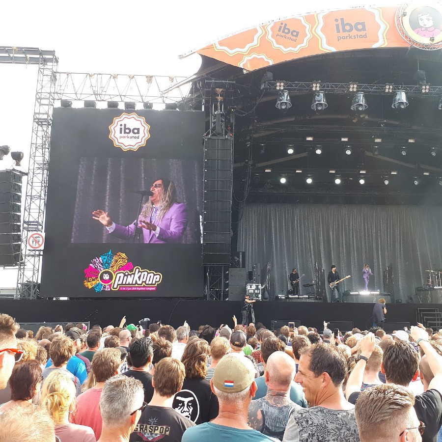 A Perfect Circle performing live at Pinkpop festival in 2018
