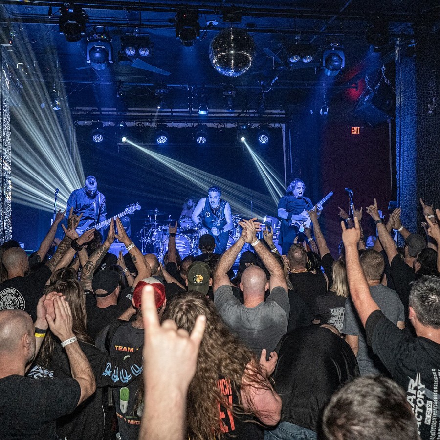 Fear Factory performing live at The Regency in 2025, featured in Nu Metal News 4 October 2026