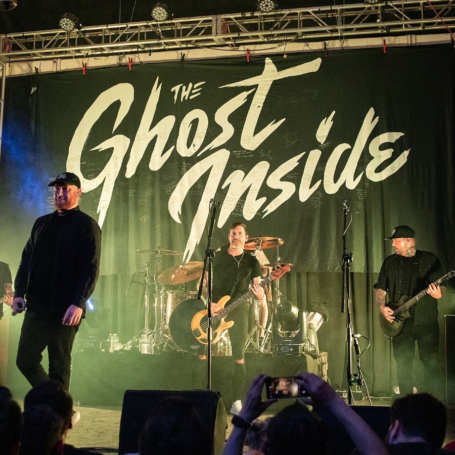 The Ghost Inside performing live, booked for Extreme Thing 2027 in Nu Metal News 6 October 2026